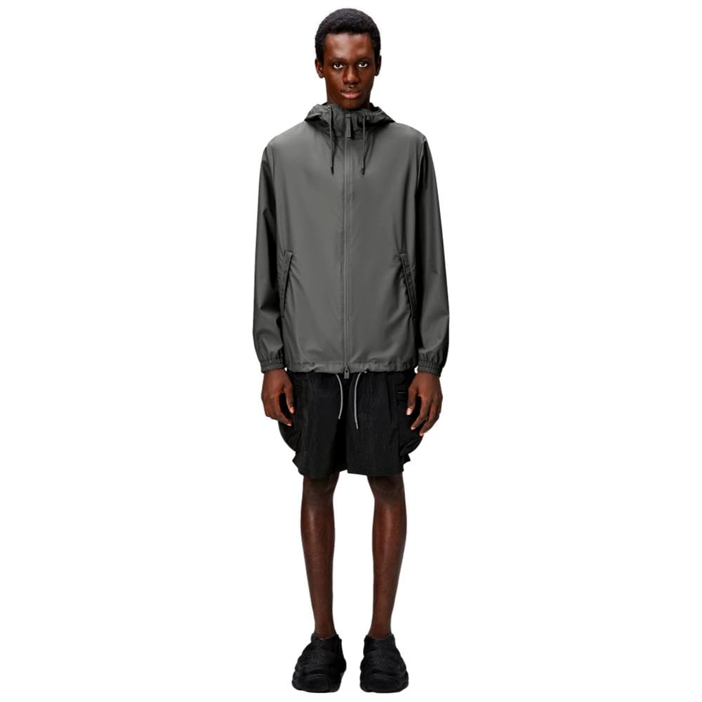 Amazon.com: RAINS Men's Storm Breaker, Grey (18370-13, US